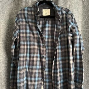 vintage flannel button up
